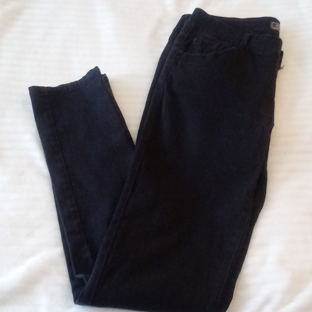 Blue skinny jeans